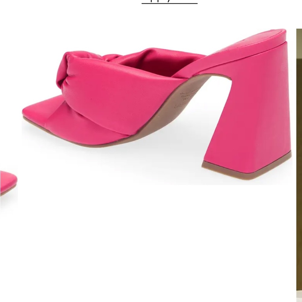 Open edit pink heels